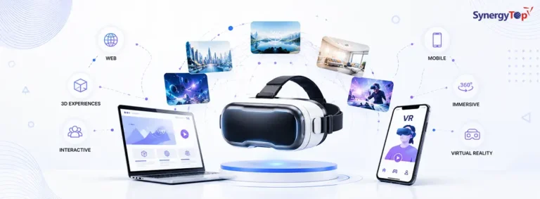 Web and Mobile Driven Virtual Reality