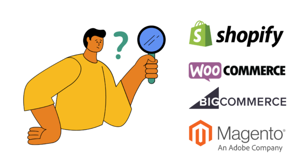 shopify vs woocommerce vs magento vs bigcommerce