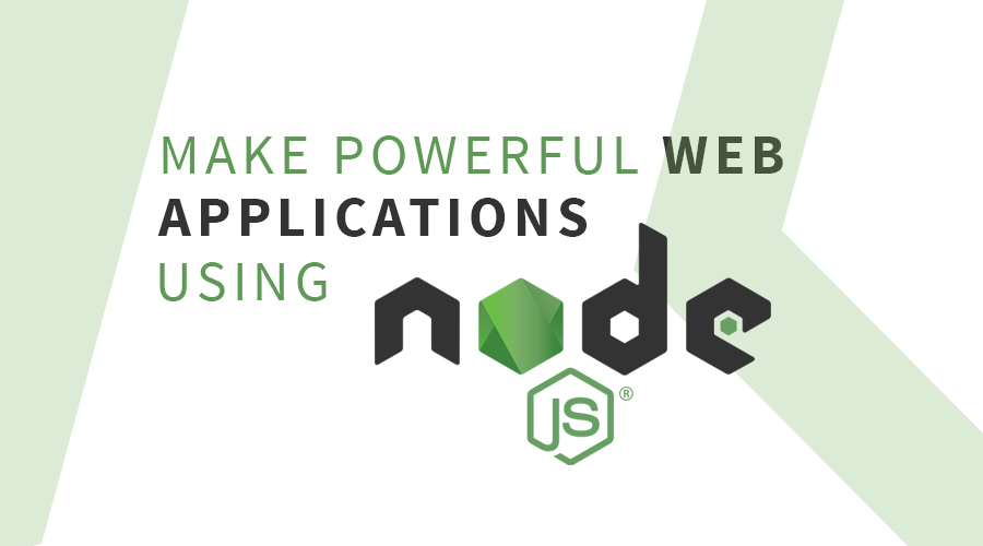 web applications using node js