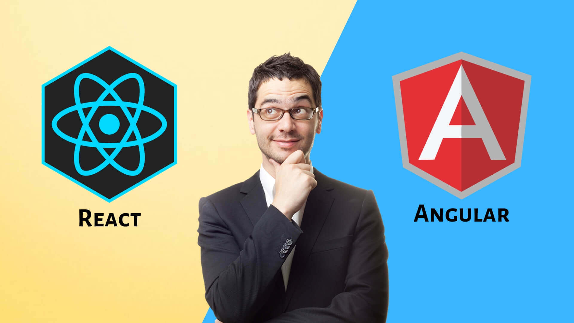 react or angular