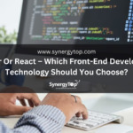 Angular or React: Which Front-End Tech Should You Pick?