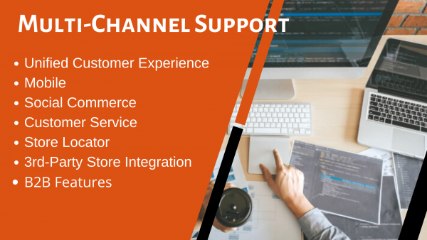 oracle commerce cloud features - multi channel support