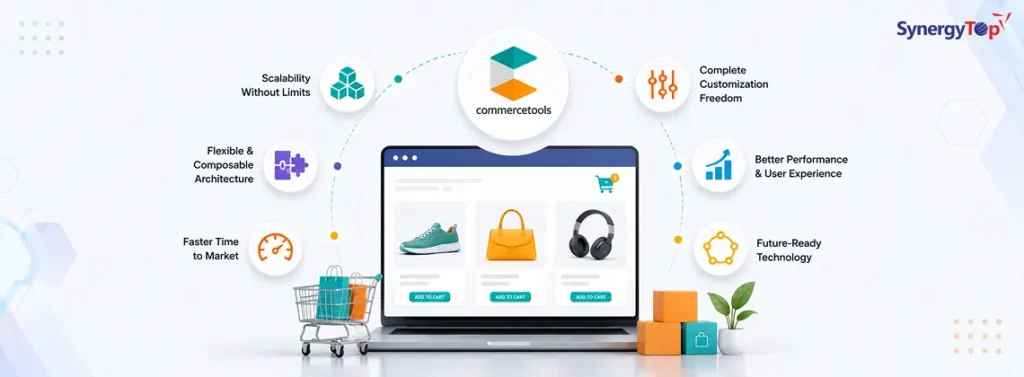 Benefits of Building an E-commerce Site Using commercetools