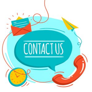 Website contact information