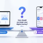 Website or Mobile App – How should you begin your digital journey?