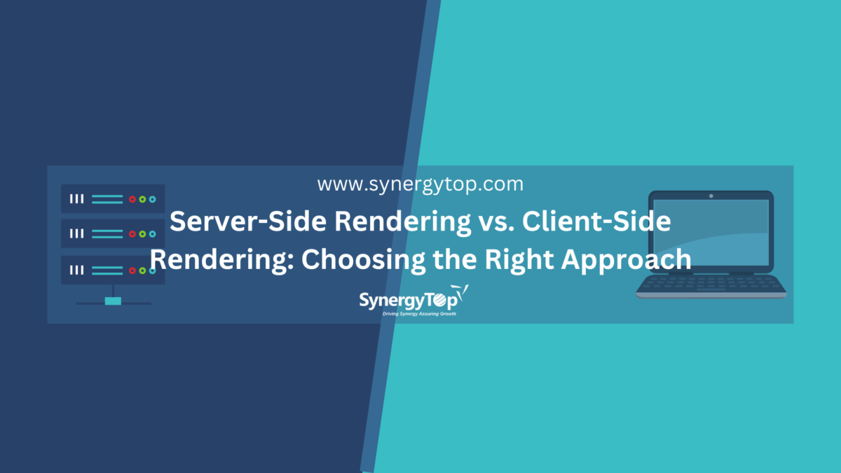 Serve-side Rendering vs. Client-side rendering