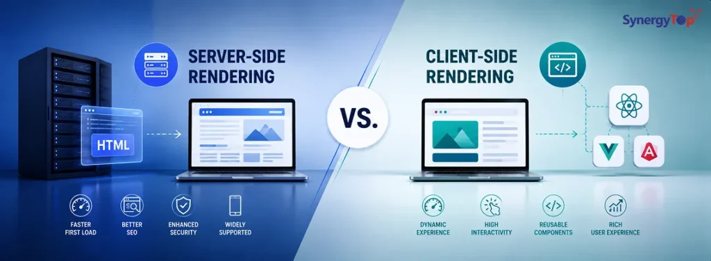 Sеrvеr-Sidе Rеndеring vs. Cliеnt-Sidе Rеndеring: Choosing thе Right Approach