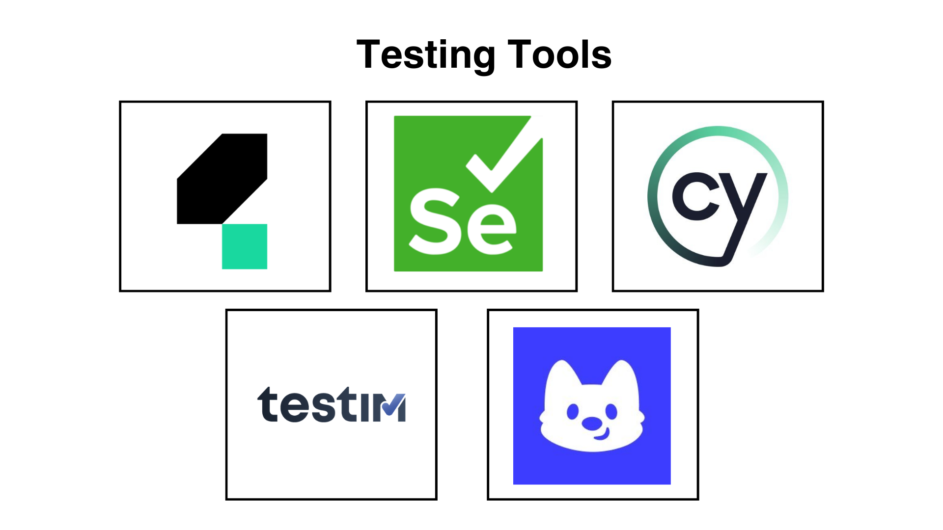 Testing tools