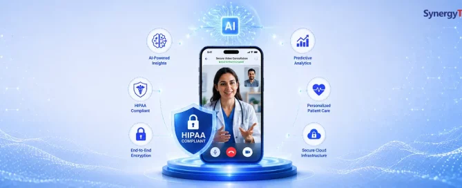 AI in Telehealth App Development Building HIPAA Compliant Solutions in 2026