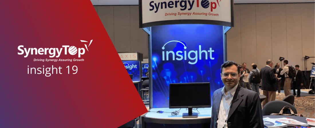 SYNERGYTOP LLC SHOWCASED EXCEPTIONAL ORACLE COMMERCE CAPABILITIES AT INSIGHT 2019